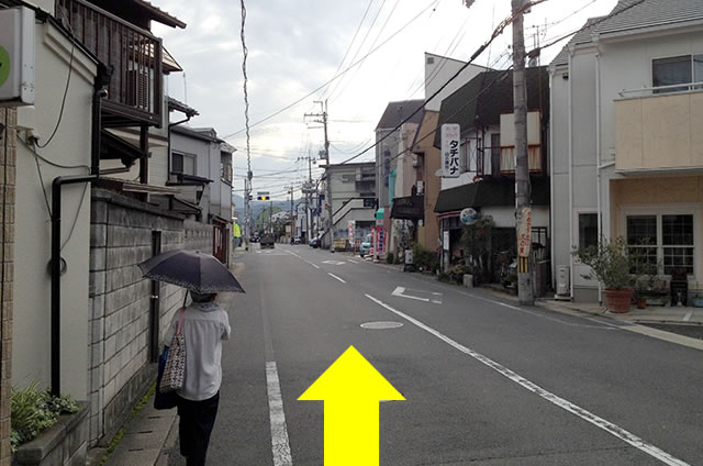 JR花園駅から東映太秦映画村への行き方09