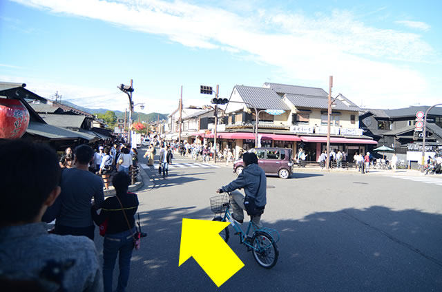 阪急嵐山駅から渡月橋から天龍寺までの行き方道順11