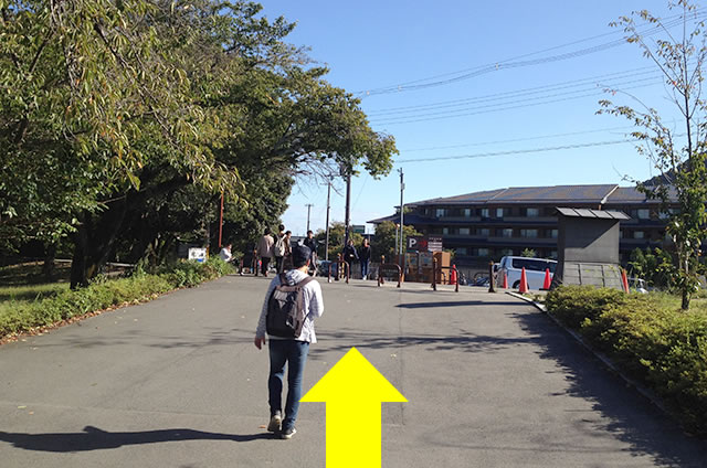 渡月橋から阪急嵐山駅までの行き方道順07