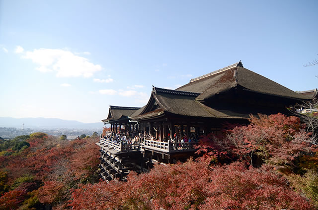 JR京都站到清水寺最快路线实景示意图08清水寺