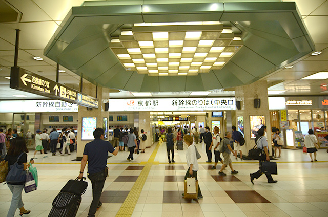 JR京都駅新幹線中央口