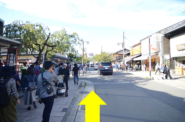 阪急嵐山駅から渡月橋から天龍寺までの行き方道順12