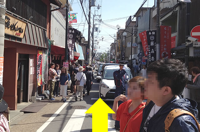 京阪の伏見稲荷駅から伏見稲荷大社への行き方道順04