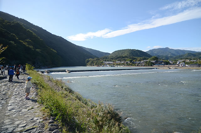 嵐山モンキーパークいわたやまからJR嵯峨嵐山駅トロッコ嵯峨駅への行き方道順07