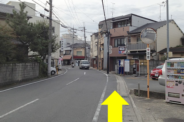 京都市地下鉄太秦天神川駅から東映太秦映画村への行き方道順08