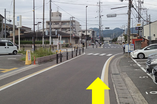 京都市地下鉄太秦天神川駅から東映太秦映画村への行き方道順13