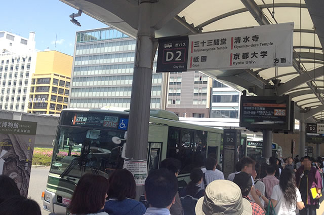 JR京都駅から清水寺までの最速アクセス行き方写真付04